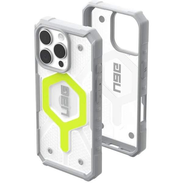 UAG Pathfinder Clear Magsafe kryt iPhone 16 Pro Active Neon - Puzdra - Obrázok 1847175d7f9044cca8f00e2572ff474a