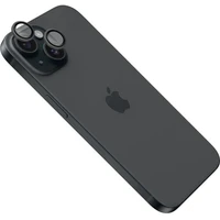 FIXED Camera Glass ochranné sklá Apple iPhone 16/16 Plus čierna - Ochranné fólie a sklo