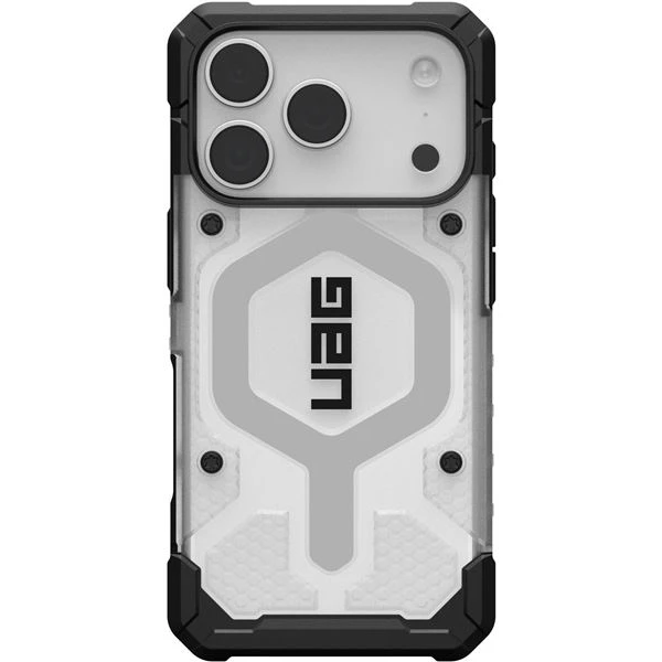 UAG Pathfinder Clear Magsafe kryt iPhone 17 Pro číry/strieborný - Puzdra - Obrázok 186602a03657426397c42f6226dbc778