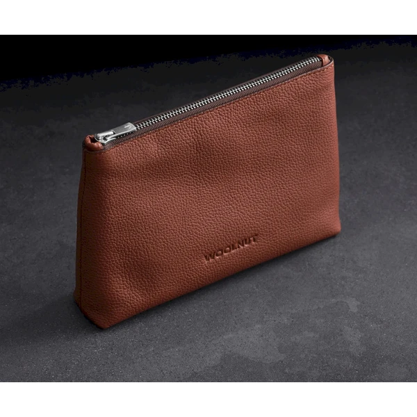Woolnut Leather Pouch kožené púzdro hnedé - Organizéry - Obrázok 1868000701