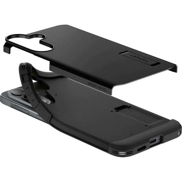 Spigen Tough Armor kryt Samsung Galaxy A57 5G čierny - Puzdra - Obrázok 188092d4bf934a27b4fb9c21b7399f03