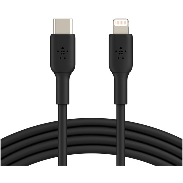 E-shop Belkin BOOST Charge USB-C/Lightning napájací kábel 1m čierny