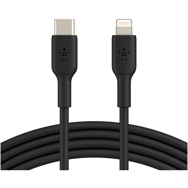 Belkin BOOST Charge USB-C/Lightning napájací kábel 1m čierny - Káble a redukcie - Hlavný obrázok