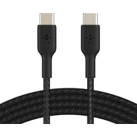 Belkin BOOST Charge opletený napájací kábel USB-C/USB-C 60W 1m čierny - Káble a redukcie