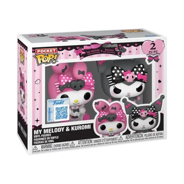 Funko POP! Pocket: Kuromi & My Melody - Funko POP! - Obrázok 18EH000K01