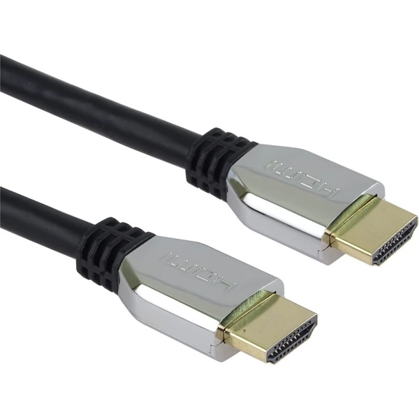 PremiumCord HDMI 2.1/HDMI 2.1 kábel s ethernetom 8K 0,5m čierny - Káble a redukcie - Hlavný obrázok