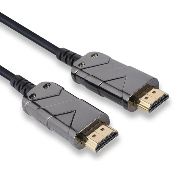 PremiumCord HDMI 2.1/HDMI 2.1 optický kábel s ethernetom 8K 7m čierny - Káble a redukcie - Hlavný obrázok