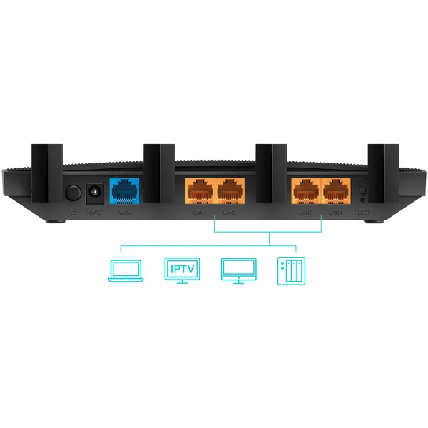 TP-Link Archer C80 Wi-Fi 5 smerovač čierny - Wi-Fi routery - Obrázok 18KN600301