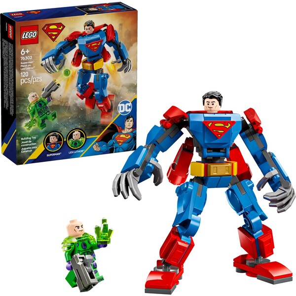 LEGO DC Batman 76302 Superman v robotickom obleku vs. Lex Luthor