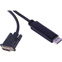PremiumCord DisplayPort 1.1/DVI-D kábel 3m čierny - Káble a redukcie
