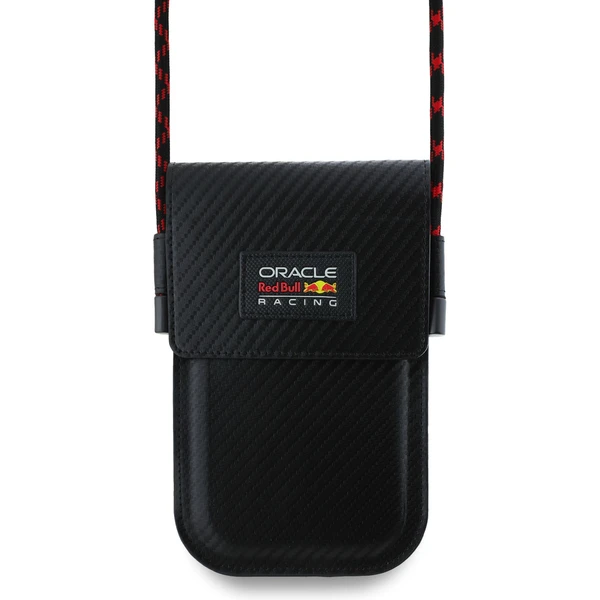 Oracle Red Bull Racing PU Carbon taška na telefón čierna - Puzdra - Hlavný obrázok