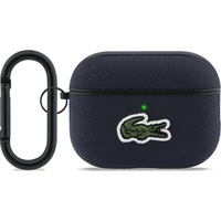 Lacoste Petit Pique Croc Logo Patch Puzdro pre AirPods Pro 3 modré - Puzdra