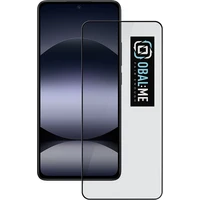 OBAL:ME 5D Tvrdené Sklo pre Xiaomi Redmi Note 14 4G/5G/14S/Poco M7 Pro 5G Black - Ochranné fólie a sklo