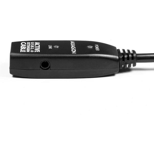 AXAGON ADR210 USB-A/USB-A predlžovací kábel 10m čierny - Káble a redukcie - Obrázok 193V000501