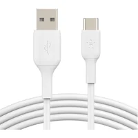 Belkin BOOST Charge USB-C/USB-A kábel, 1m, biely - Káble