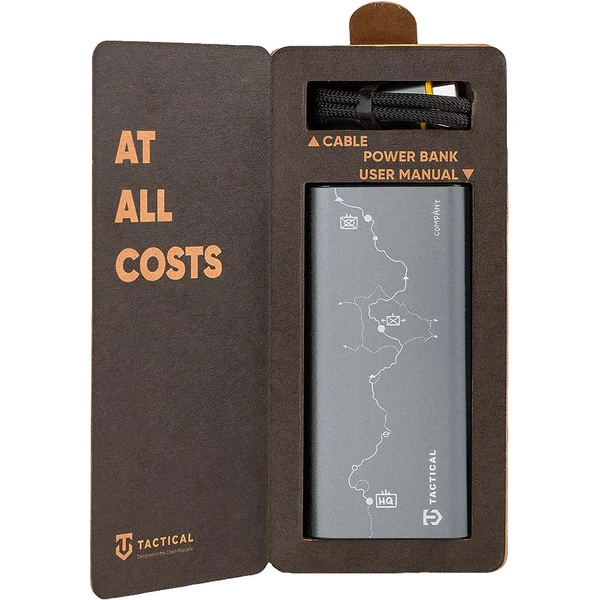 Taktický zásahový tím powerbanka (2xUSB-C) 30W 10000mAh sivá - Powerbanky - Obrázok 19556dd9c9d449b0af7000701287e251