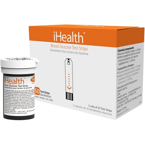 E-shop iHealth EGS-2003 testovacie prúžky pre iHealth glukomery