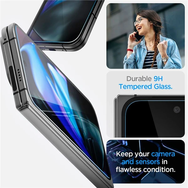 Spigen Glass tR EZ Fit 2 Pack tvrdené sklo Google Pixel 9 Pro Fold číre - Ochranné fólie a sklo - Obrázok 197b054f5bd94e758a9d28b56ab4b034