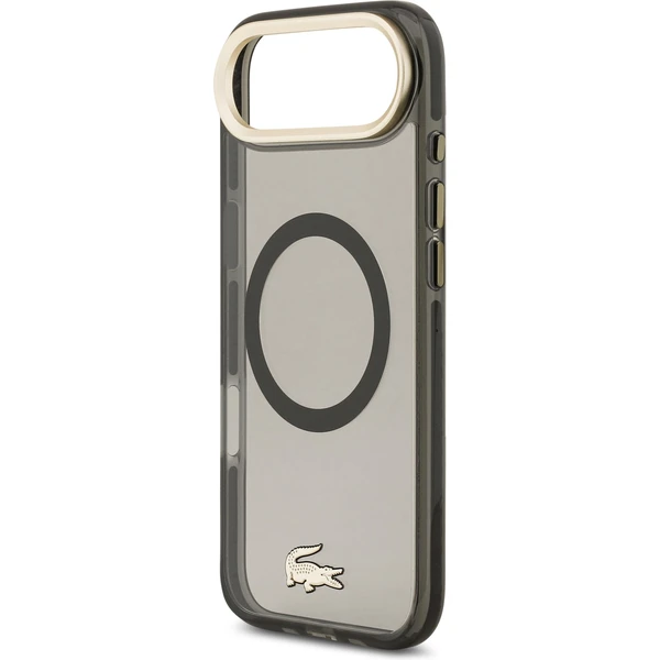 Lacoste PC/TPU Frosted Finish zlatý Logo MagSafe kryt iPhone Air čierny - Puzdra - Obrázok 1987e26011f6425a993e2b2fc1524128