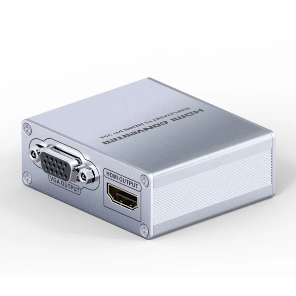 PremiumCord Mini DisplayPort -> HDMI/DVI-I/VGA redukcia strieborná - Káble a redukcie - Hlavný obrázok