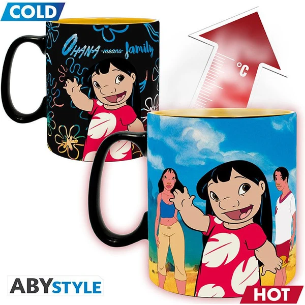 Hrnček Lilo & Stitch - My Name Stitch 460 ml (meniaci sa motív) - Hrnčeky - Obrázok 19IN000K01