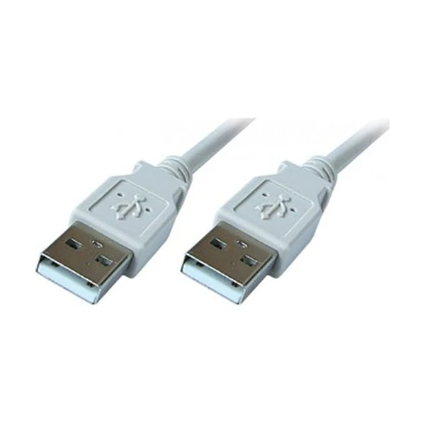 PremiumCord USB-A/USB-A kábel 5m sivý - Káble a redukcie - Hlavný obrázok