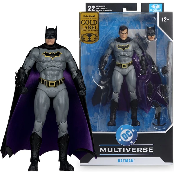 Akčná figúrka McFarlane Toys DC Multiverse: DC Rebirth - Batman (Gold Label) 18 cm - Figúrky - Obrázok 19YM000K01