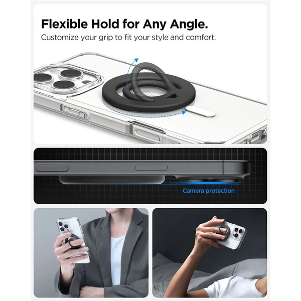 Spigen Dual Pop MagSafe Holder držiak na telefón čierny - Držiaky - Obrázok 19aa33de0cd74fb3a8bfba1c34483f9e