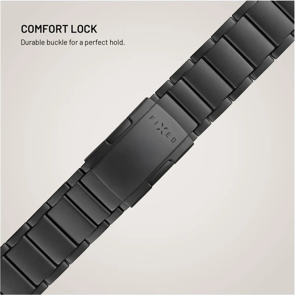 FIXED Titanium Strap titánový remienok Apple Watch 44/45/46/49mm, čierny - Remienky - Obrázok 19ced0f4623e4d77b2054ca65ce0a4ec