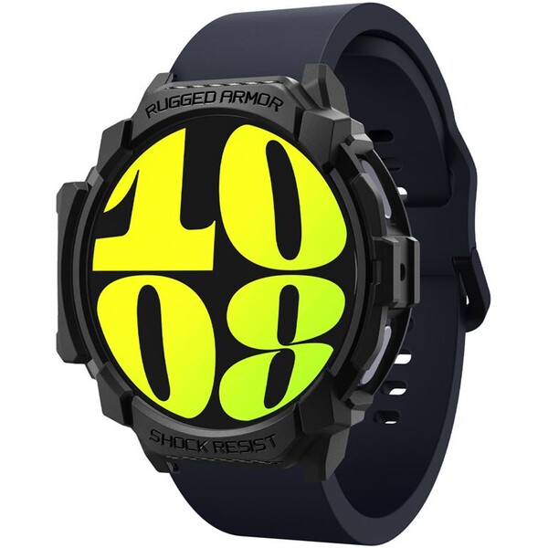 Spigen Rugged Armor púzdro Samsung Galaxy Watch7 (44mm) matne čierne