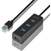 AXAGON HUE-S2BL 4-Port USB 3.0 Charging húb - USB huby