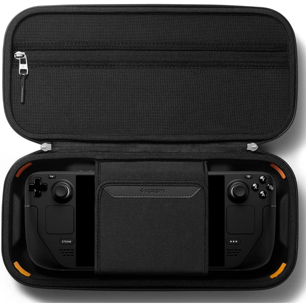 Spigen Rugged Armor Pro Pouch ochranné púzdro pre Steam Deck čierne - Puzdra - Obrázok 1AK4G00101