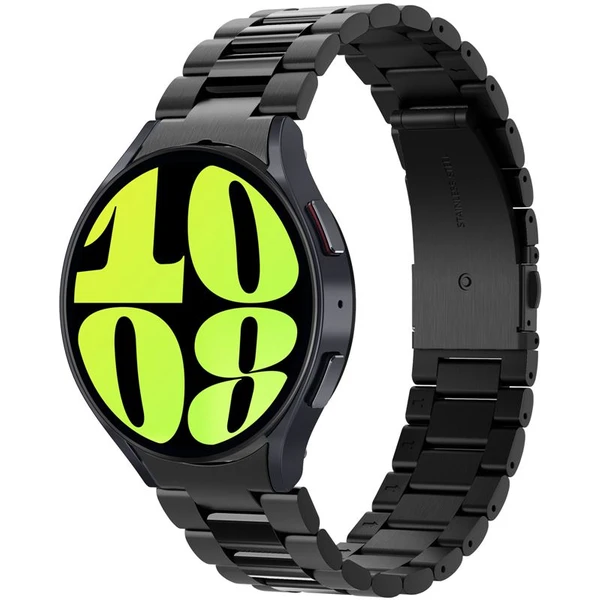 Spigen Modern Fit 316L Band remienok Samsung Galaxy Watch6 44mm čierny - Remienky - Hlavný obrázok