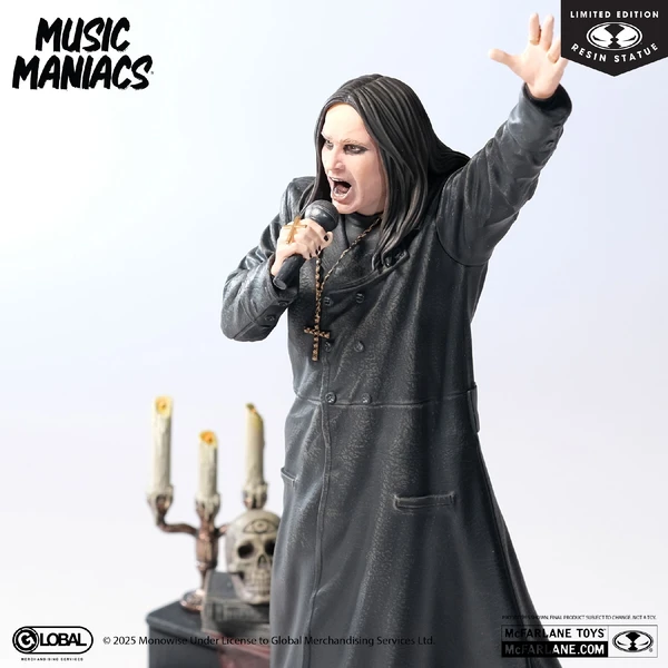 Soška McFarlane Toy 1/10 Music Maniacs - Ozzy Osbourne 21 cm - Sochy a sošky - Obrázok 1BHE000K01