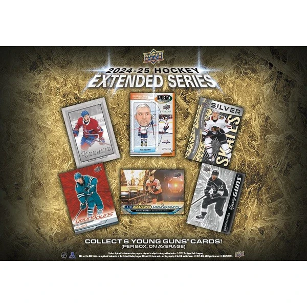 Hokejové karty 2024-25 Upper Deck Extended Series Hockey Blaster Box - Hokejové karty - Obrázok 1BOG000J01