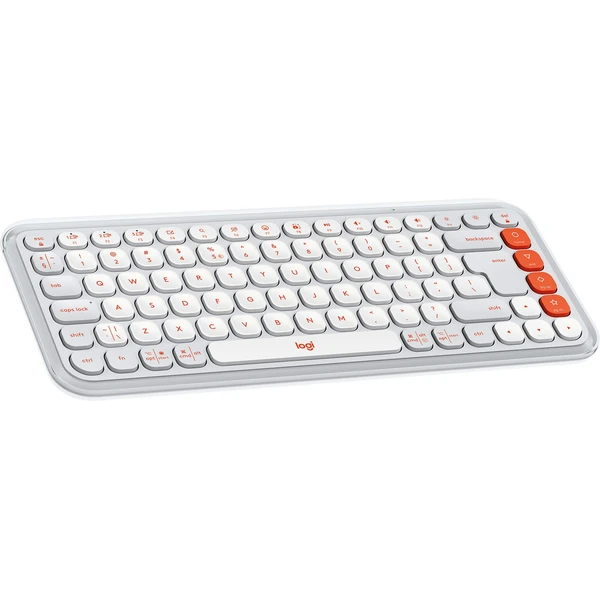 Logitech POP ICON KEYS (US) klávesnica biela - Klávesnice - Hlavný obrázok