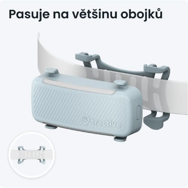 Tractive GPS DOG 6 lokátor polohy a aktivity pre psov mätový - GPS Moduly  - Obrázok 1CTD000L01