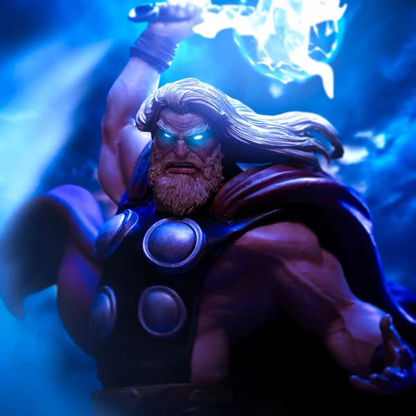 Soška Iron Studios Marvel: Infinity Gauntlet Diorama - Thor BDS Art Scale 1/10 - Sochy a sošky - Obrázok 1CX1000N01