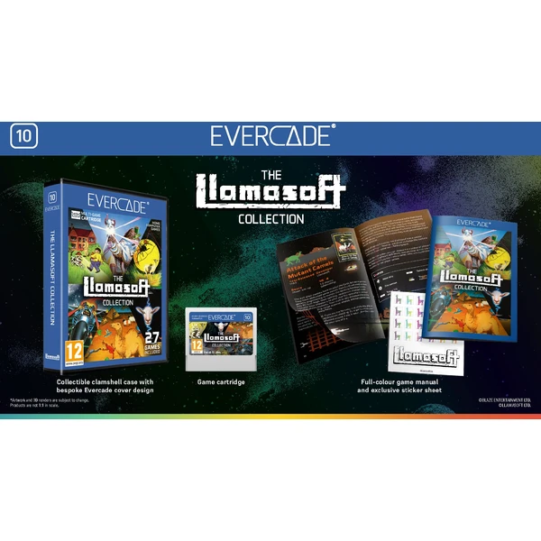 Evercade The Llamasoft Collection - Hry pre Retro konzoly - Obrázok 1D4K000K01