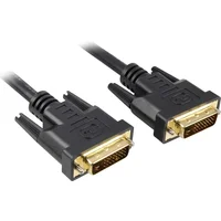 PremiumCord DVI-D/DVI-D kábel 2K 2m čierny - Káble a redukcie
