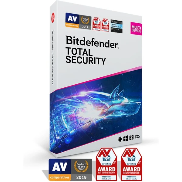Bitdefender Total Security 5 zariadení/12 mesiacov el. licencie - Ostatné - Hlavný obrázok