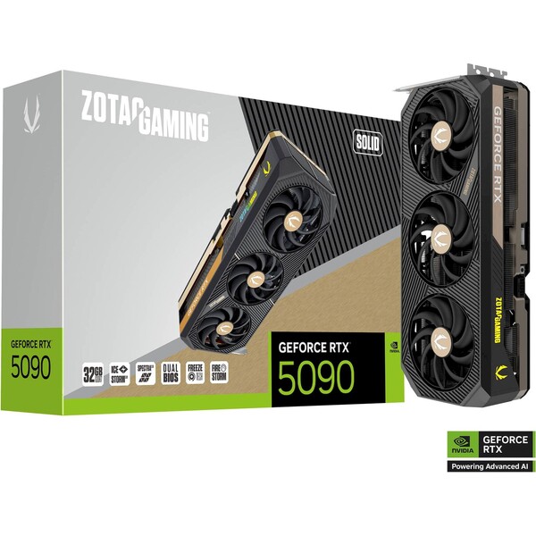 ZOTAC NVIDIA GeForce RTX 5090 SOLID - Grafické karty - Obrázok 1DLI000K01