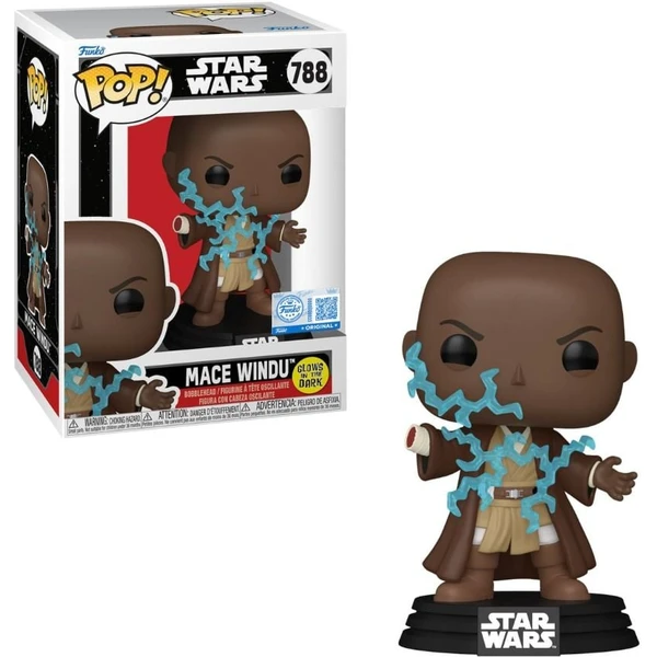 Funko POP! #788 Star Wars: SW: Revenge of the sith - Mace Windu (Special) (GITD) - Funko POP! - Hlavný obrázok