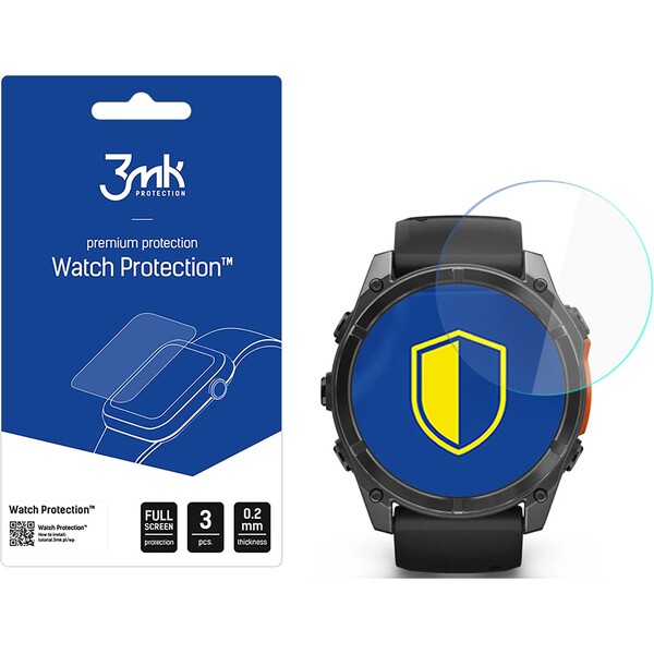 3mk ochranné sklo Watch Protection FlexibleGlass pre Garmin Fénix 8 Amoled 51mm
