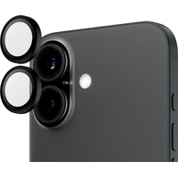 PanzerGlass® HoOps™ Apple iPhone 16/16 Plus čierny hliník - Ochranné fólie a sklo