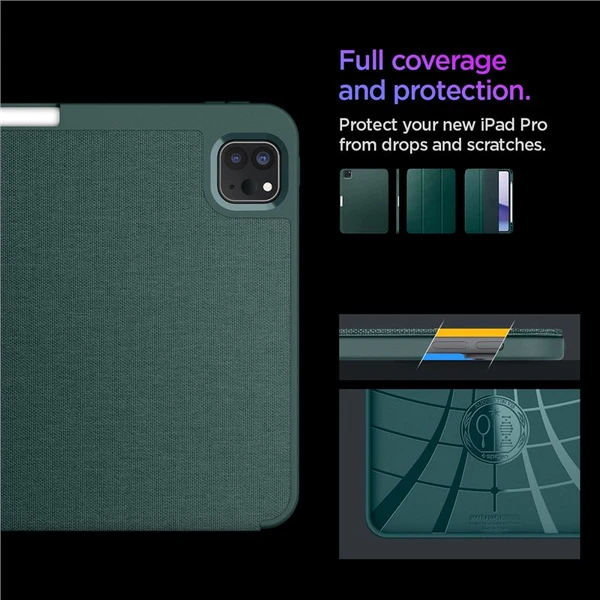 Spigen Urban Fit púzdro iPad Pro 11" (2025) polnočne zelené - Puzdra - Obrázok 1EE5000O01