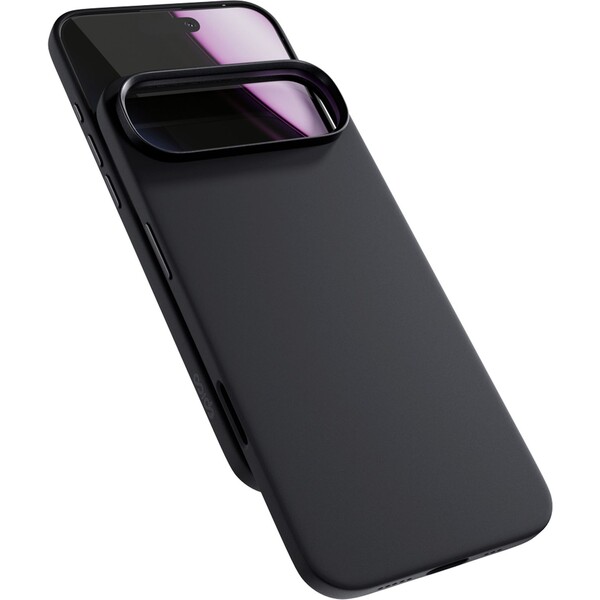 E-shop Epico Silicone Pro Mag+ kryt pre iPhone Air Qi2 & Magsafe kompatibilný čierny