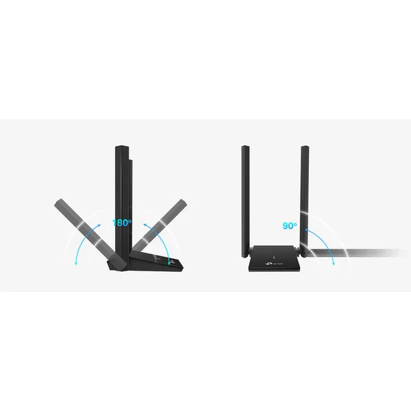 TP-Link Archer T4U Plus WiFi USB adaptér - Sieťové karty - Obrázok 1ENFF00101