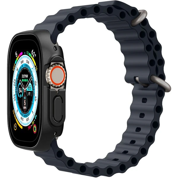 Spigen Thin Fit 360 kryt Apple Watch Ultra 3/2/1 (49mm) čierny - Puzdra - Obrázok 1EO0000701