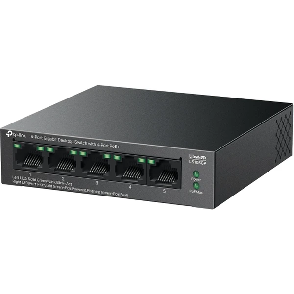 Prepínač TP-Link LS105GP - Switche - Obrázok 1F61000N01